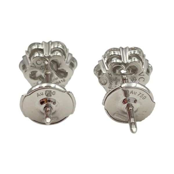 Fleurette Earrings in White Gold Hardware - Image 3