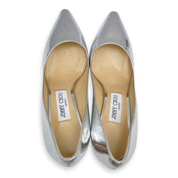 Metallic 37.5 Silver Heels - Image 4