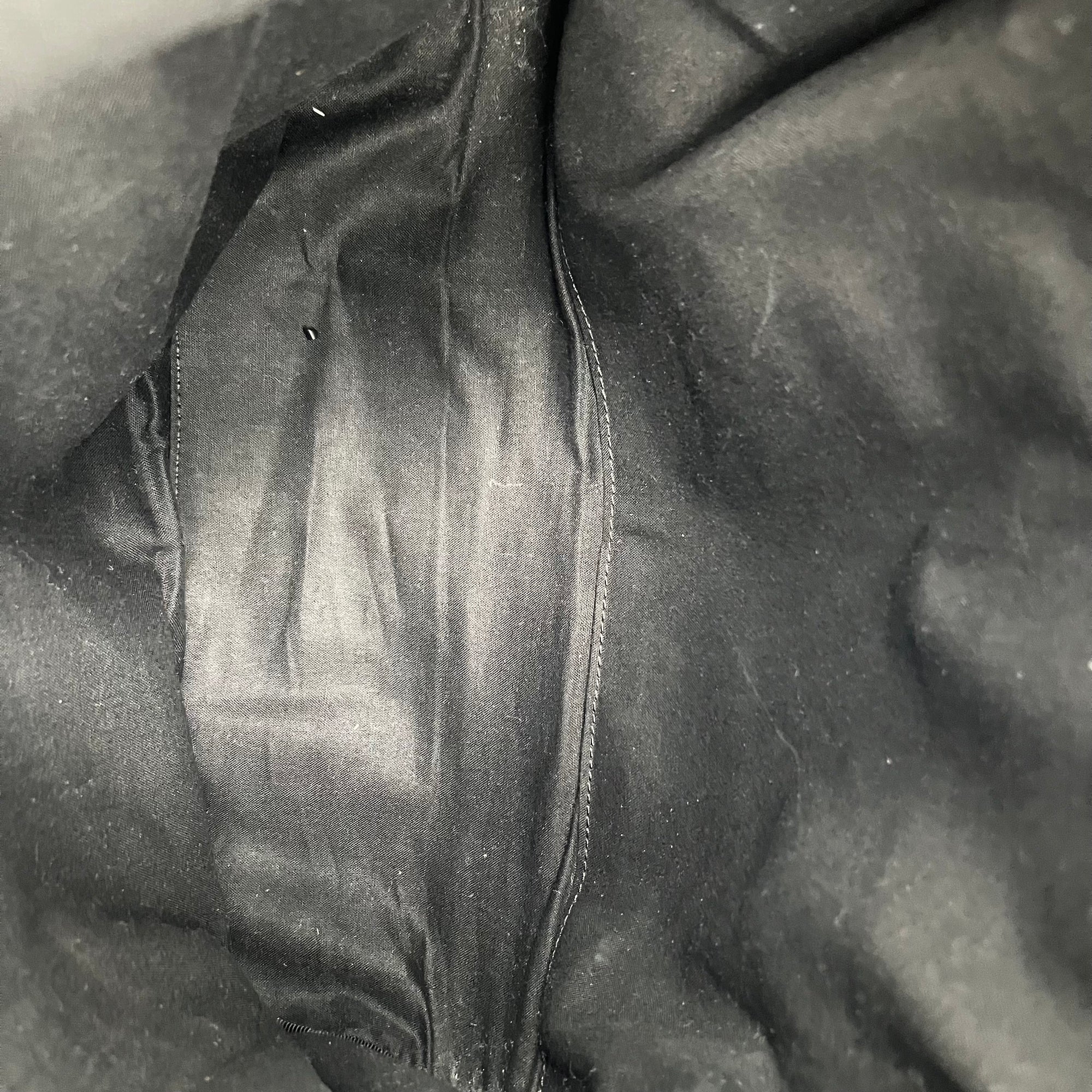 Logo Black Backpack in Distressed Leather, Silver hardware - Image 13