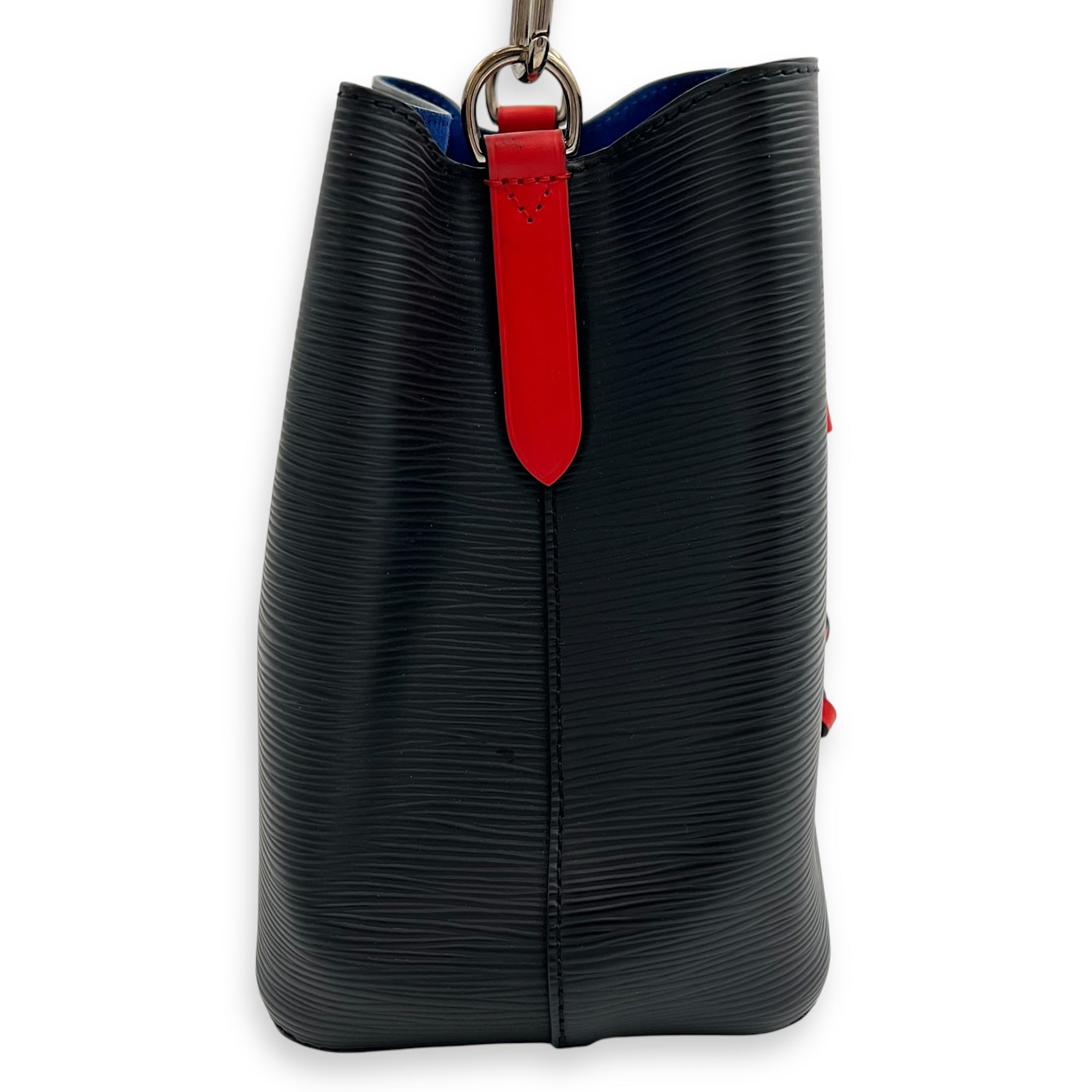 NeoNoe Shoulder Bag BB Black in Epi Leather, Silver hardware - Image 5