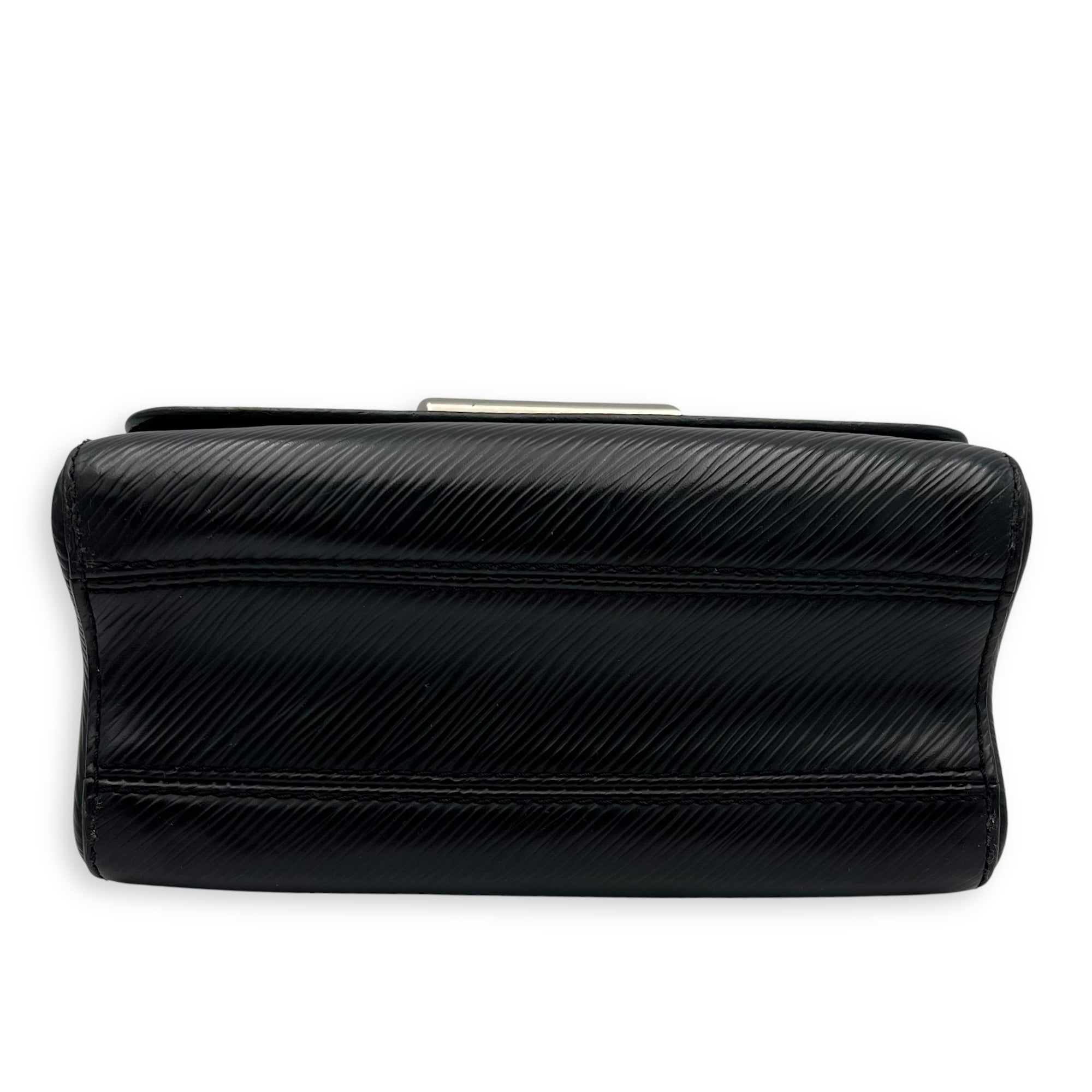 Twist PM Crossbody bag in Epi leather, Silver Hardware - Image 6