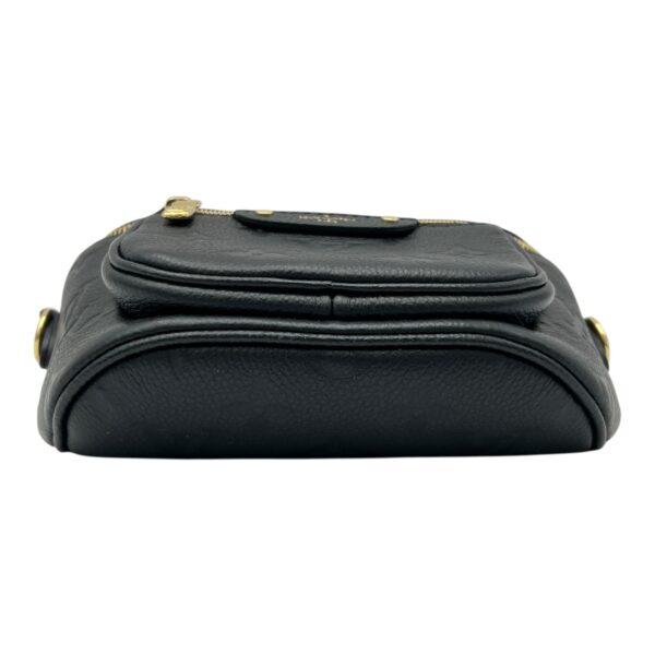 BumBag Belt Bag Black in Empreinte Leather, Gold hardware - Image 6