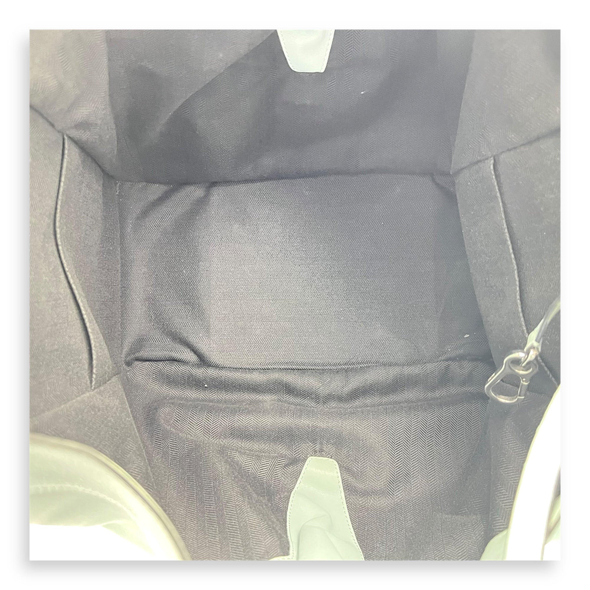 Hammock Medium Blue Top Handle Bag in Calfskin, Silver hardware - Image 7