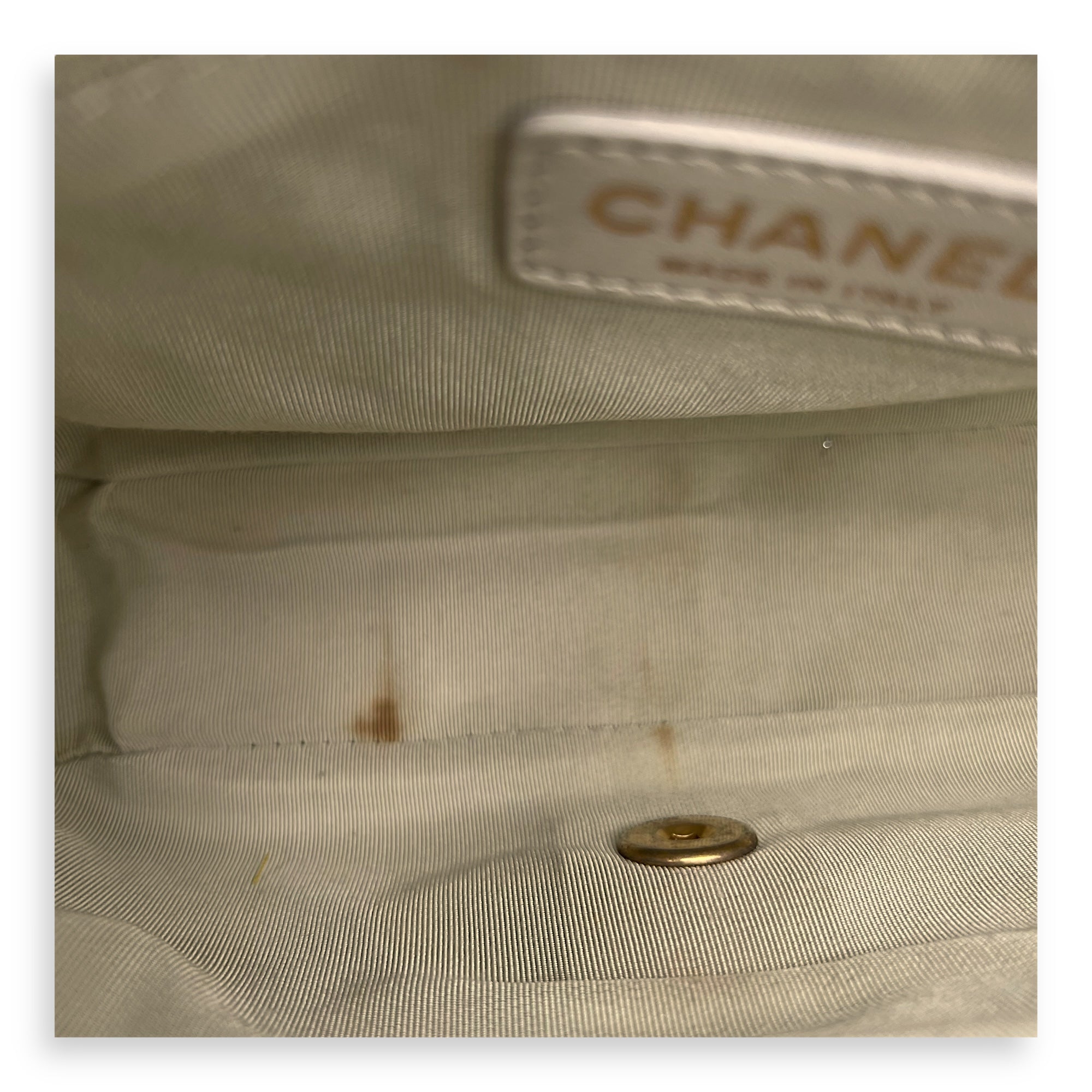 CC Crossbody Bag Black in Calfskin, Mixed hardware - Image 8