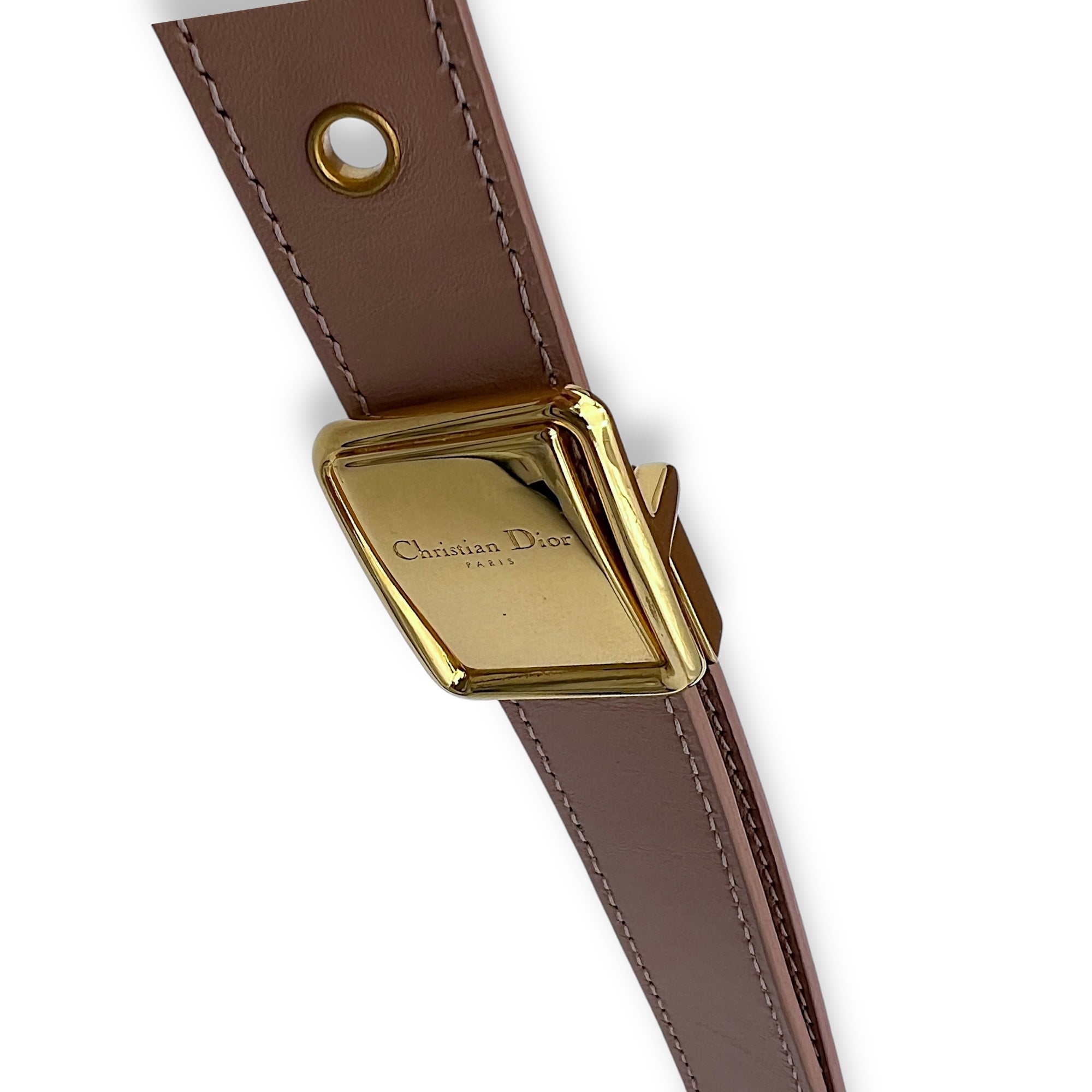 Montaigne 30 Shoulder bag in Calfskin, Gold Hardware - Image 10