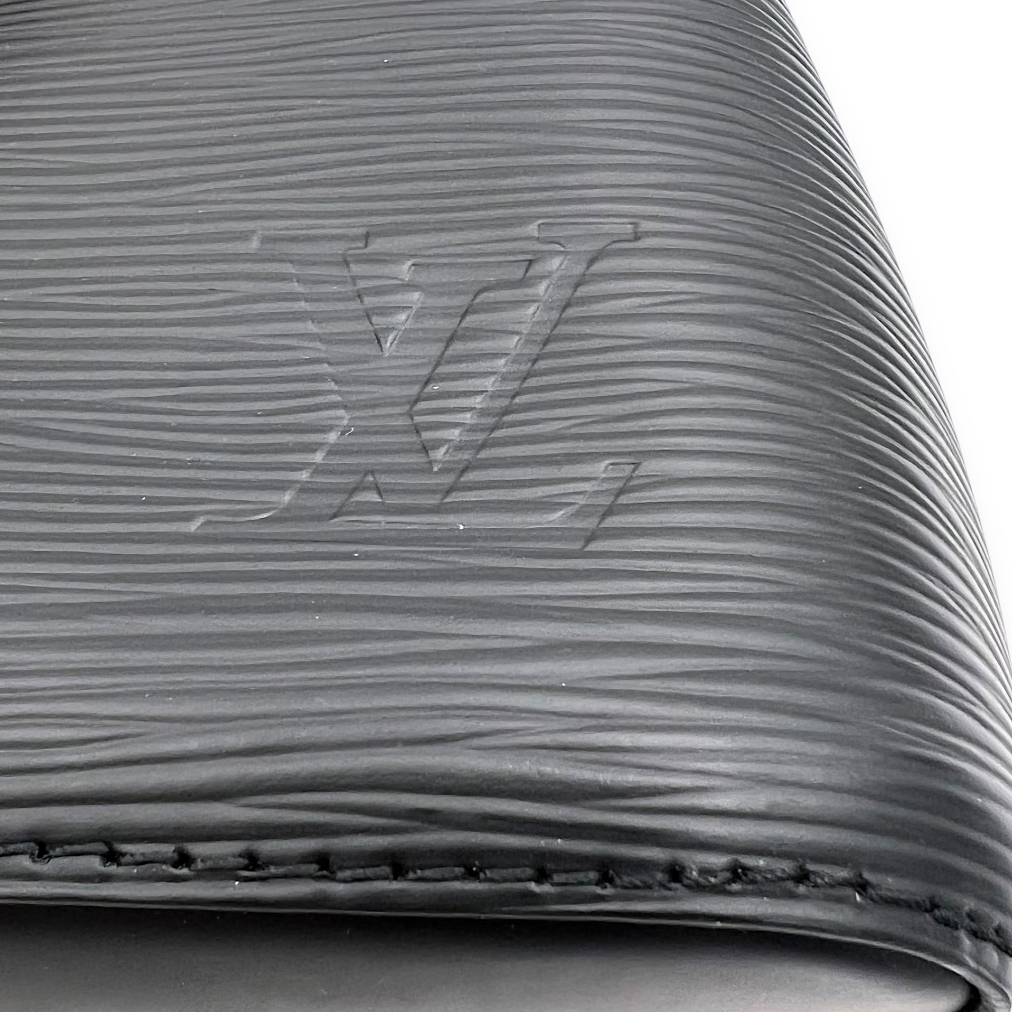 NeoNoe Shoulder Bag BB Black in Epi Leather, Silver hardware - Image 11