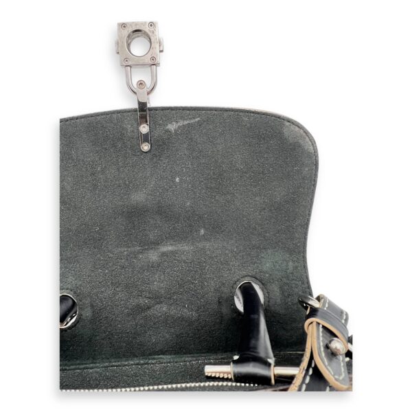 Chain It Top Handle Bag Brown in Monogram Coated Canvas, Silver hardware - Image 8