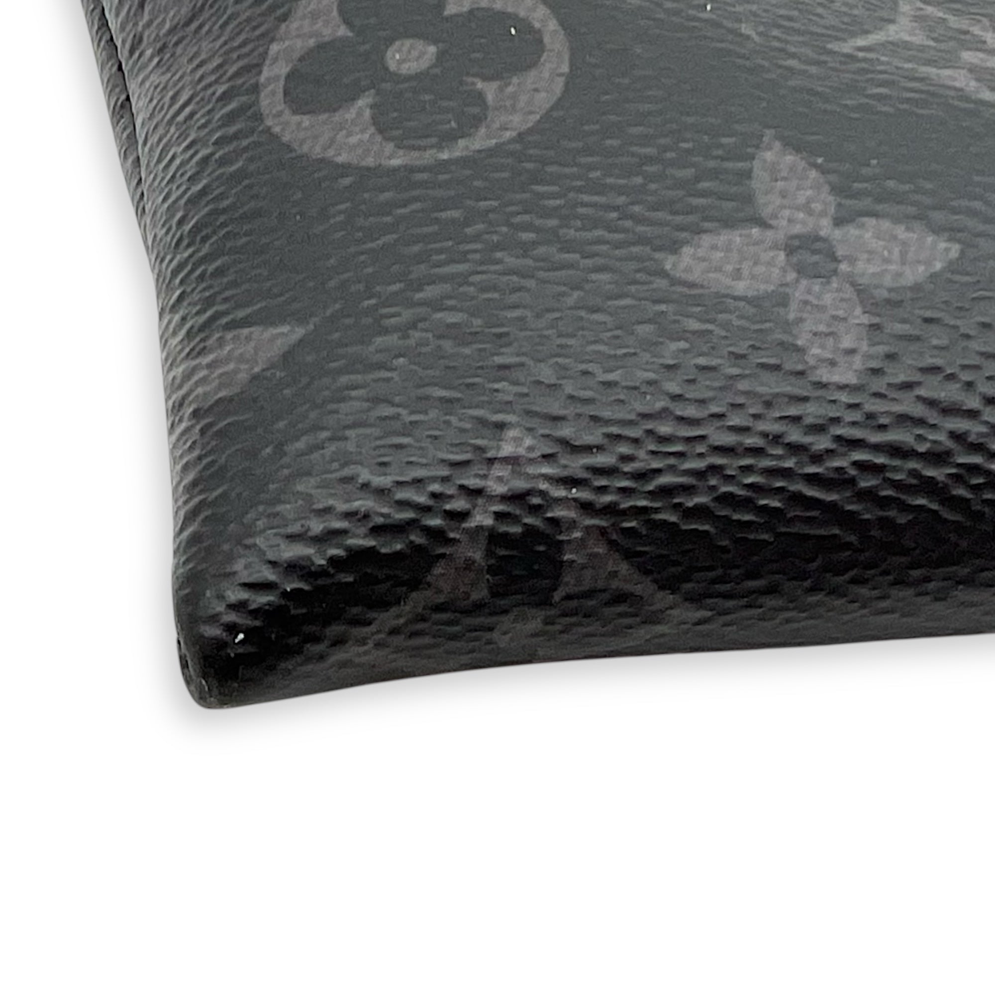 Discovery Pouch Grey in Monogram Coated Canvas, Silver hardware - Image 14