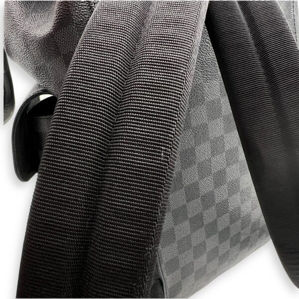 Christopher Backpack Graphite in Coated Canvas, Silver hardware - Image 15