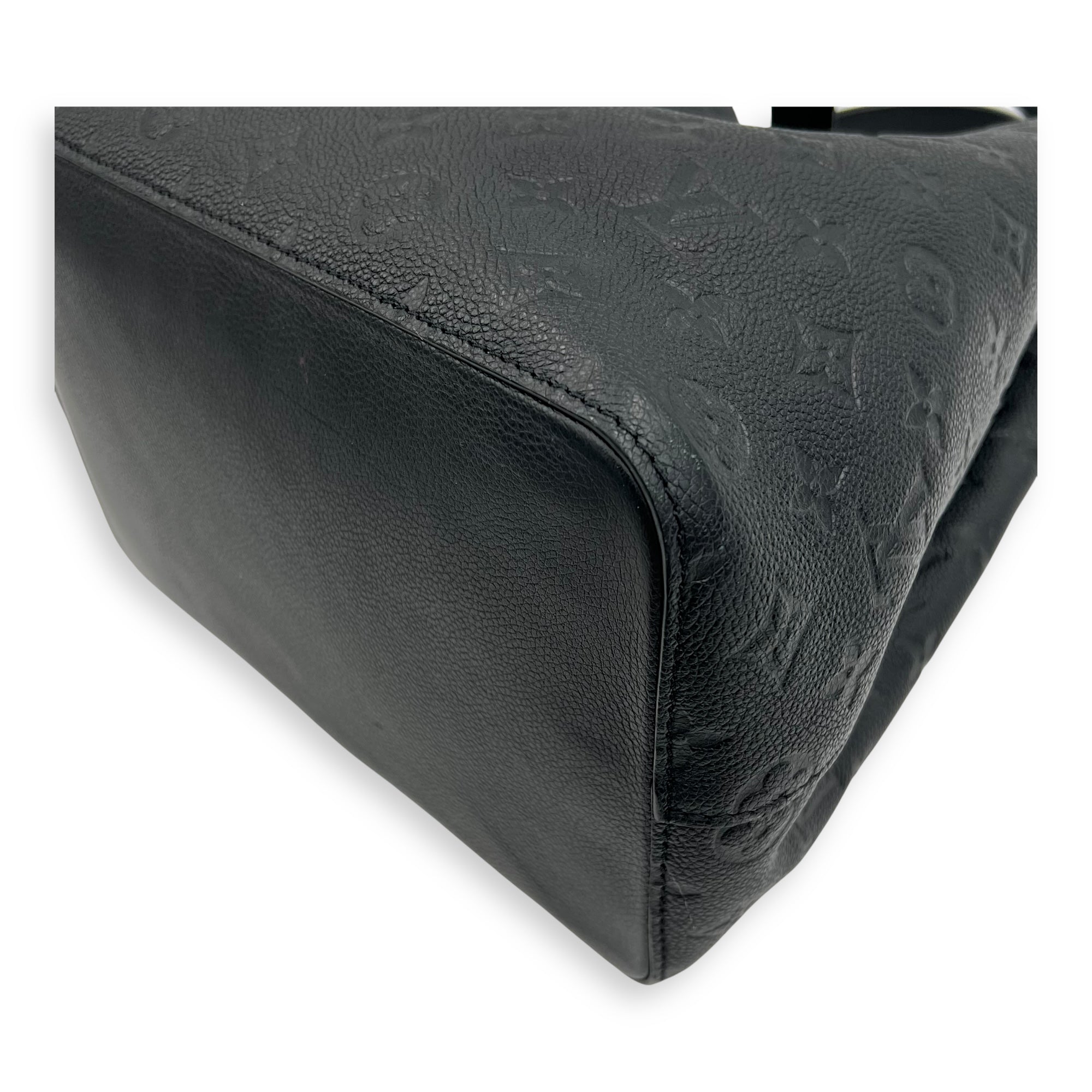 NeoNoe MM Black Bucket Bag in Monogram Empreinte Leather, Gold hardware - Image 10